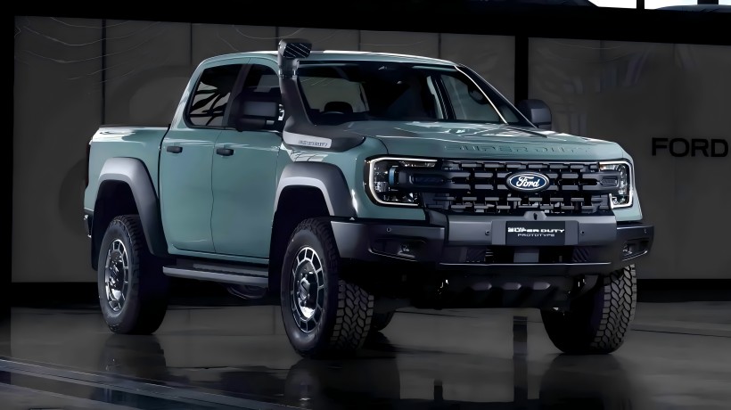 Performance fuoristrada/capacità di rimorchio migliorata! Immagini ufficiali di Ford Ranger Super Duty rilasciato