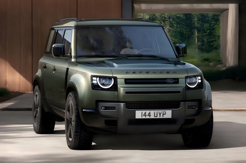 Regolazioni dei dettagli esterni / Dotato di schermo di controllo centrale da 13,1 pollici. Rilasciate le immagini ufficiali del nuovo Land Rover Defender.